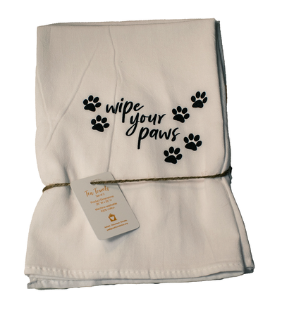 Wipe Your Paws Towel Set