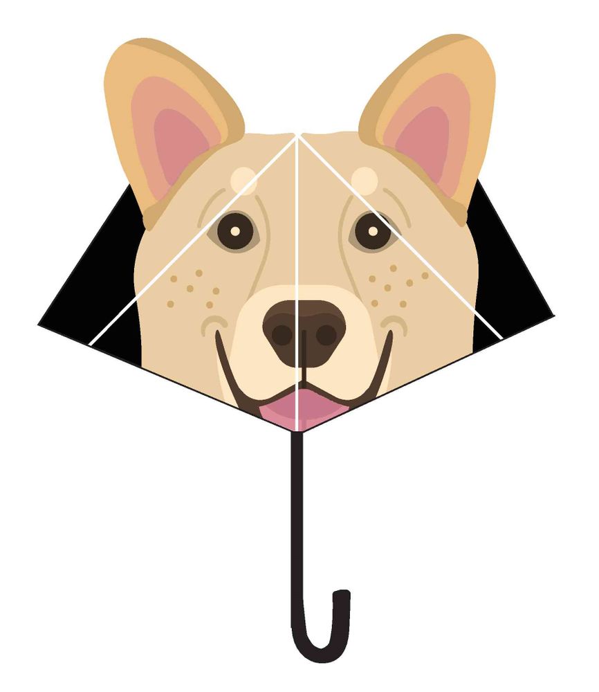 Large dog on sale umbrella
