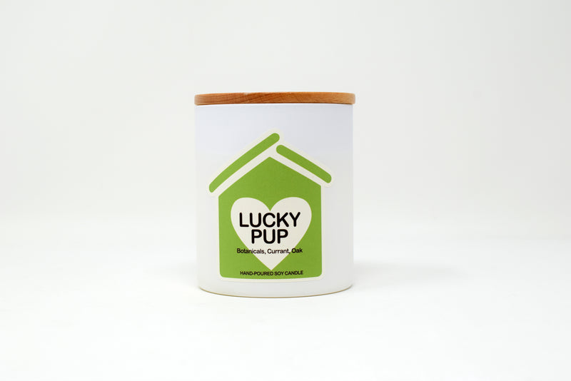 Lucky Pup Candle