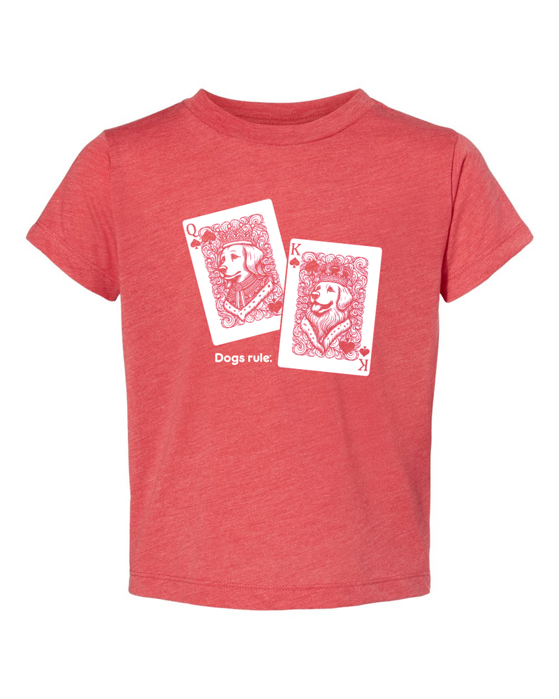 Kids Dogs Rule King & Queen Shirt