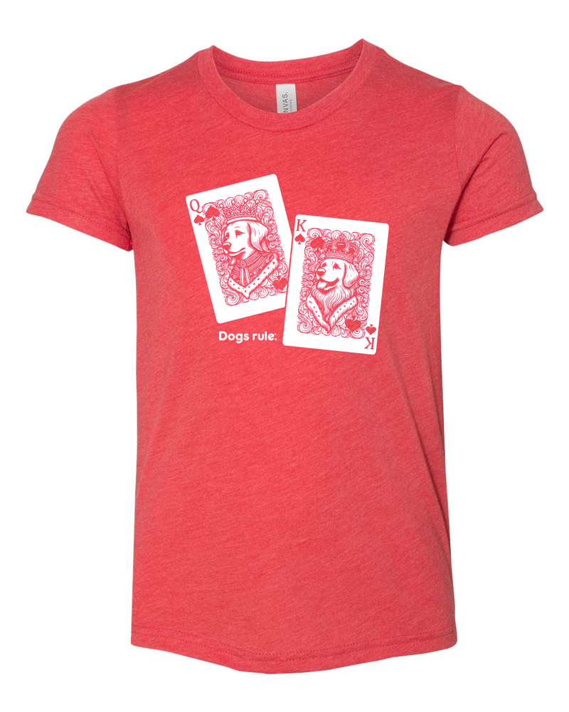 Kids Dogs Rule King & Queen Shirt