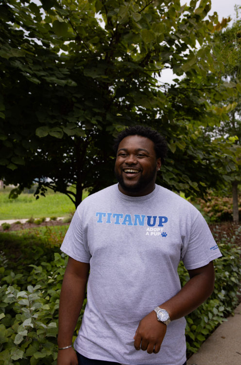 Titan Up, Adopt A Pup T-Shirt