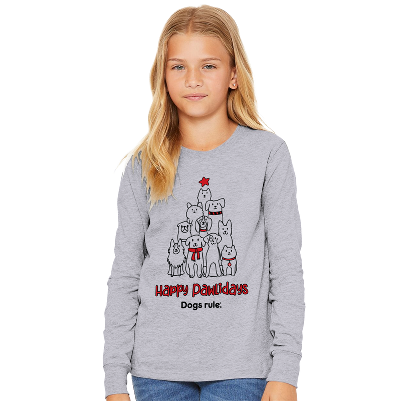 Youth Happy Pawlidays T-Shirt