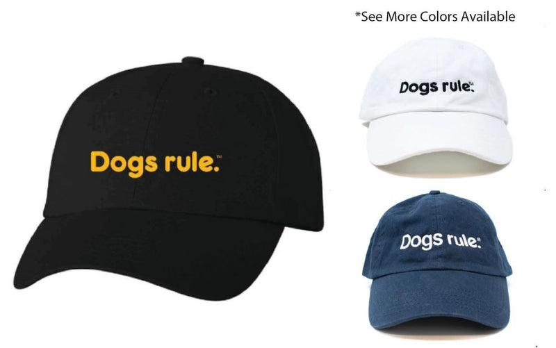 Dogs rule. ™ Relaxed Fit Cap