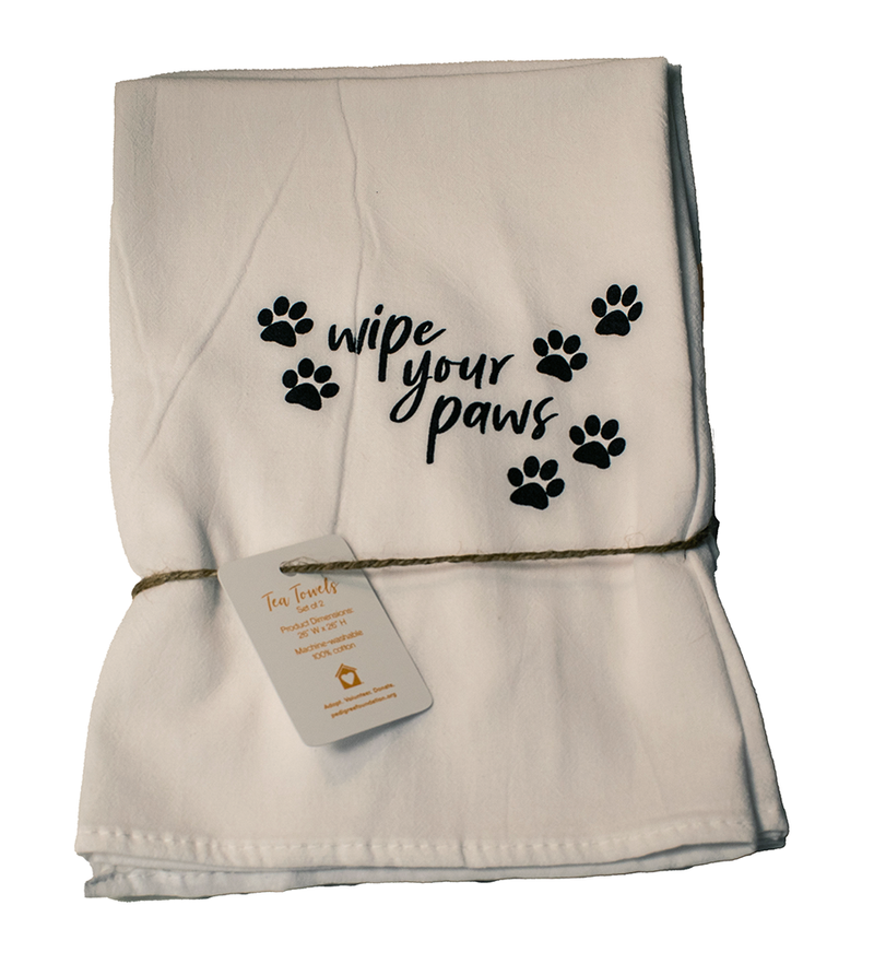 Wipe Your Paws Towel Set
