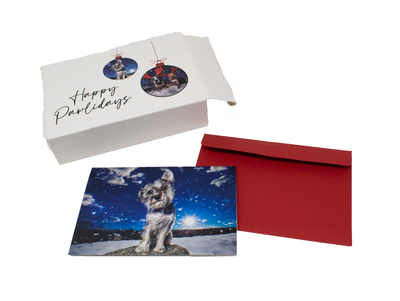 Happy PAWlidays 15 Card Set