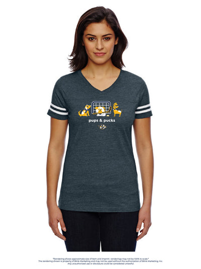 Ladies Hockey Pups T-Shirt