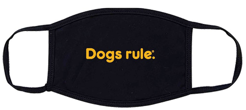 Dogs rule.™ Face Covering (Adult)