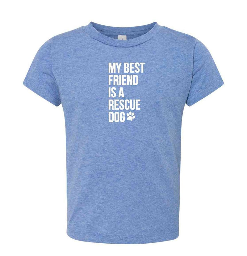 My Best Friend is a Rescue Dog T-Shirt