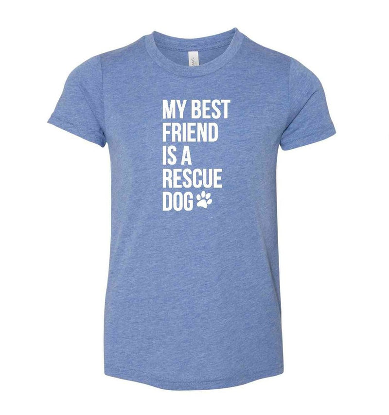 My Best Friend is a Rescue Dog T-Shirt