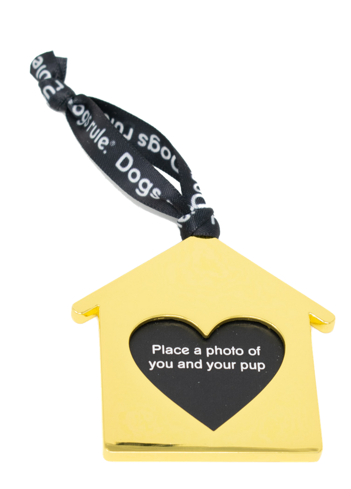 Heart House Picture Ornament