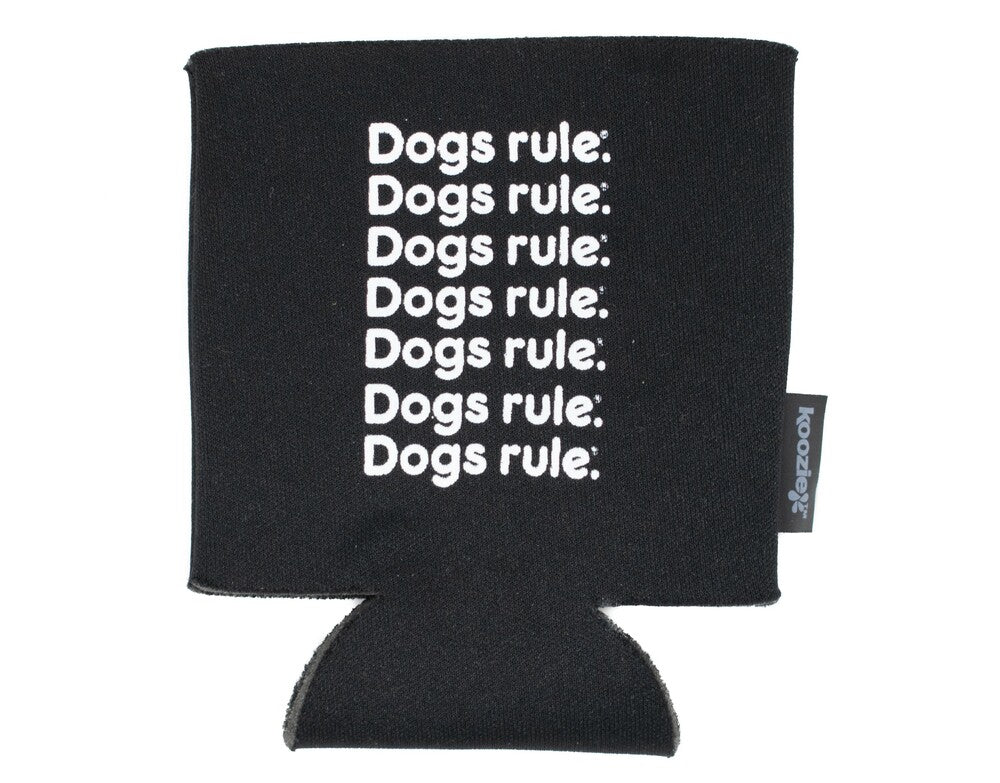 Dogs rule.™ Repeating Logo Koozie – Pedigree Foundation Dogs rule store